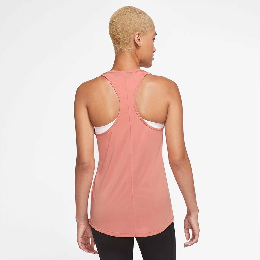 Nike Swoosh Women's Running Tank Top (Madder Root/White) Size XS NWT - Picture 2 of 8